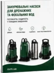 Погружные насосы для дренажных и фекальных вод